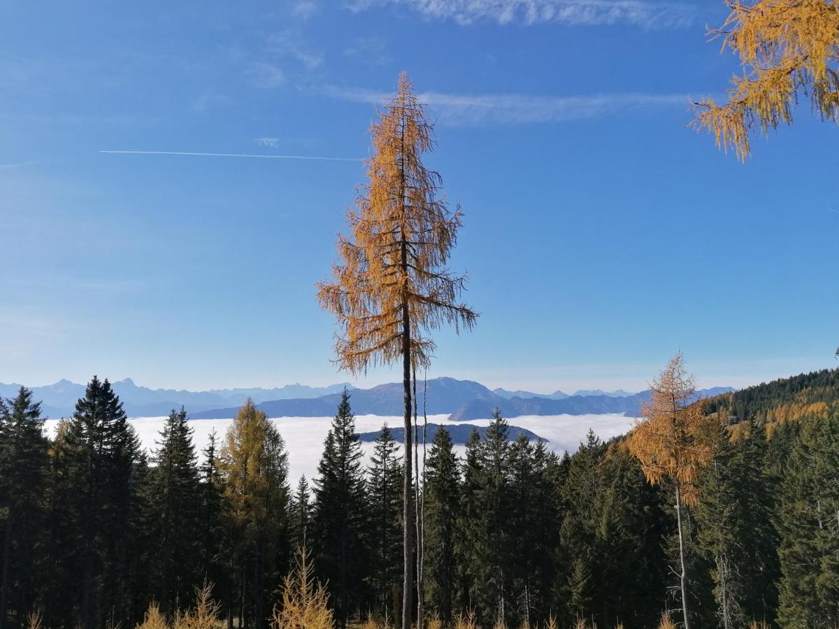 Deutschberg Gerlitzen Ferienappartement Paul Im Ski- Und Wandergebiet, Kanzelhoehe, Ossiacher See מראה חיצוני תמונה